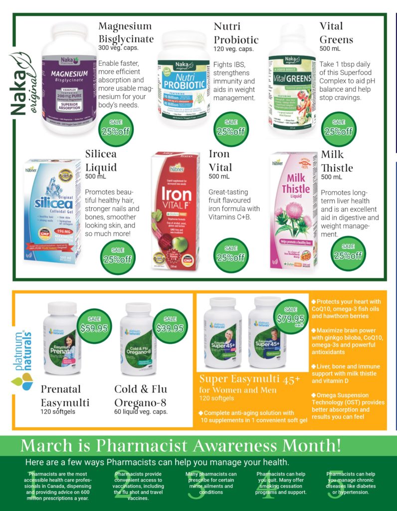 Hooper's March Flyer on now until March 24th - Oakville Shops