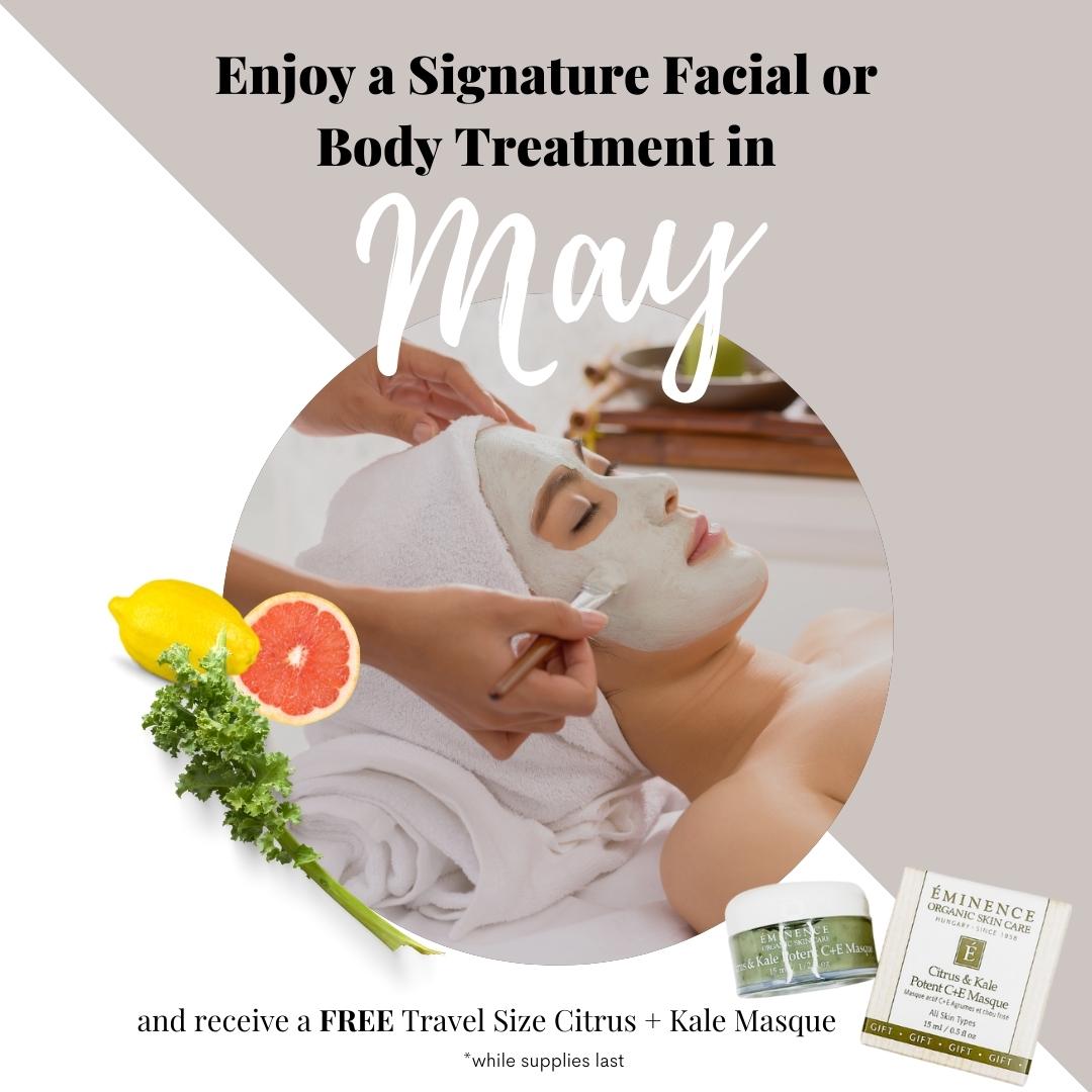 May Special at Mirage Esthetics Spa